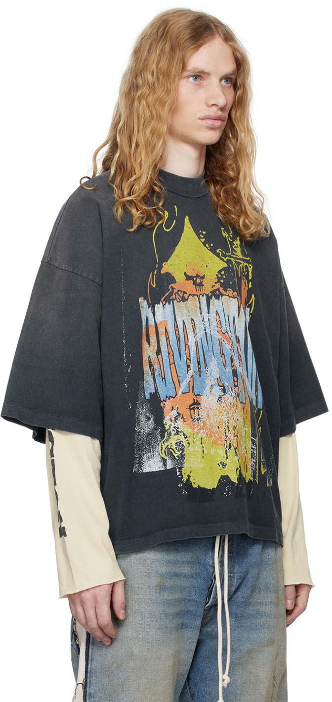 Rivington Roi Rebis☆関税込☆Forgive Me Vintage Tシャツ RIVINGTON roi Rebis Forgive Me T-shirt | REVERSIBLE