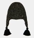 Valentino VLogo fringed Lurex® beanie