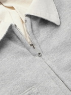 Les Tien - Cotton-Jersey Zip-Up Jacket - Gray
