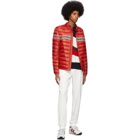 Moncler Red Down Retro Renauld Jacket