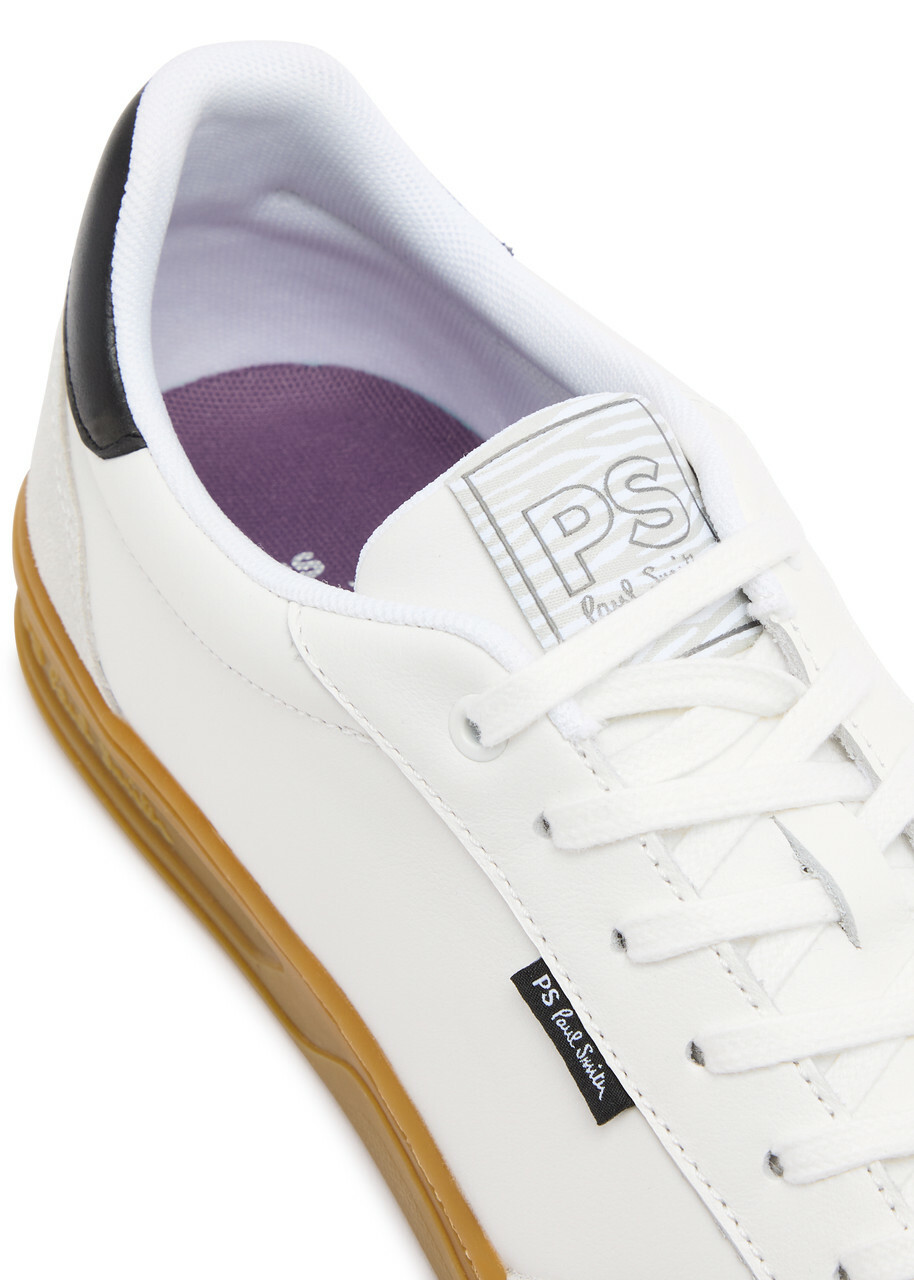 Paul Smith Hillstar Panelled Leather Sneakers White Paul Smith