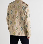 ETRO - Printed Linen, Silk and Cotton-Blend Shirt Jacket - Neutrals