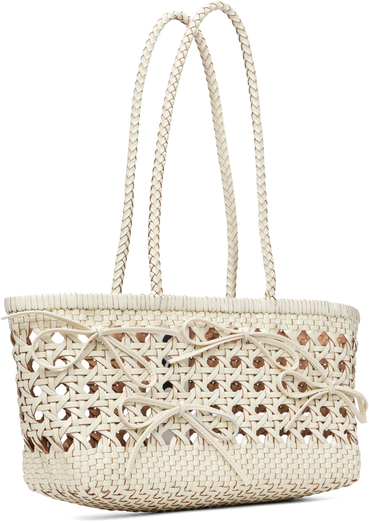 OSOI Off-White Biscuit Shoulder Bag