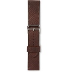 George Cleverley - 1786 Russian Hide Vegetable-Tanned Cross-Grain Leather Watch Strap - Brown