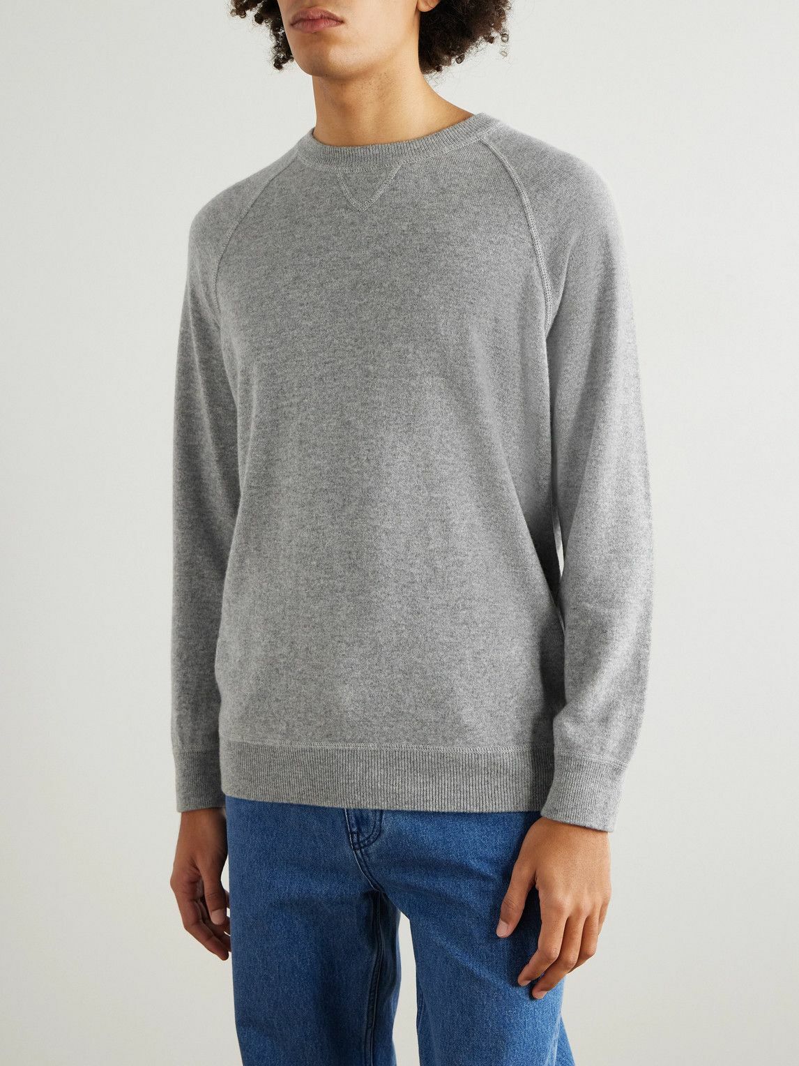 Ghiaia Cashmere - Cashmere Sweater - Gray