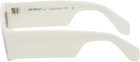 Off-White White & Green Cary Sunglasses