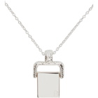 Dear Letterman Silver Alvah Pendant Necklace