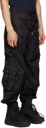 Feng Chen Wang Black Polyester Cargo Pants