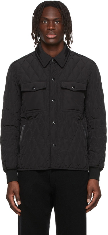 Photo: TOM FORD Black Techno Military Jacket