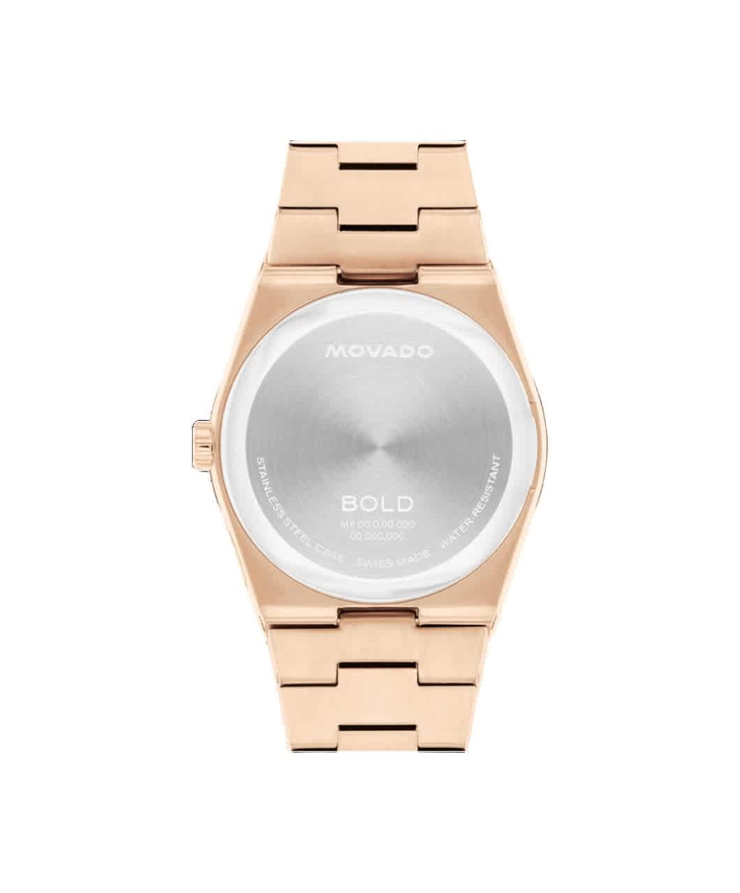 Movado Bold Quest Quartz White Dial Ladies Watch 3601188
