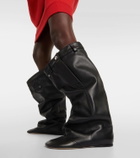 Loewe Toy leather knee-high boots