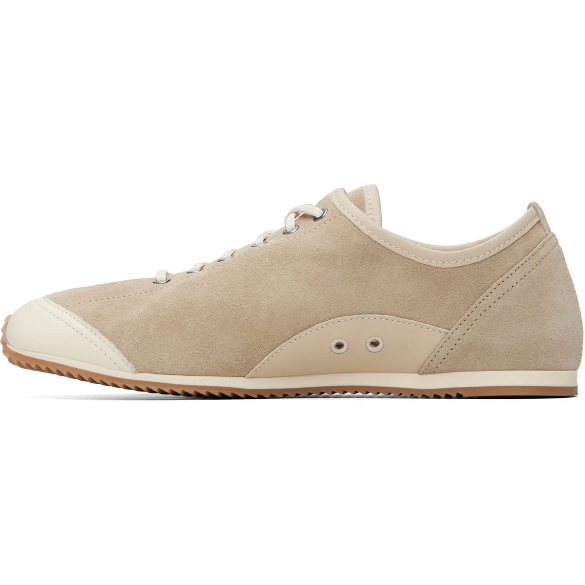 LEMAIRE Beige Gummy Grips Sneakers