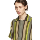 CMMN SWDN Green Knitted Wes Shirt