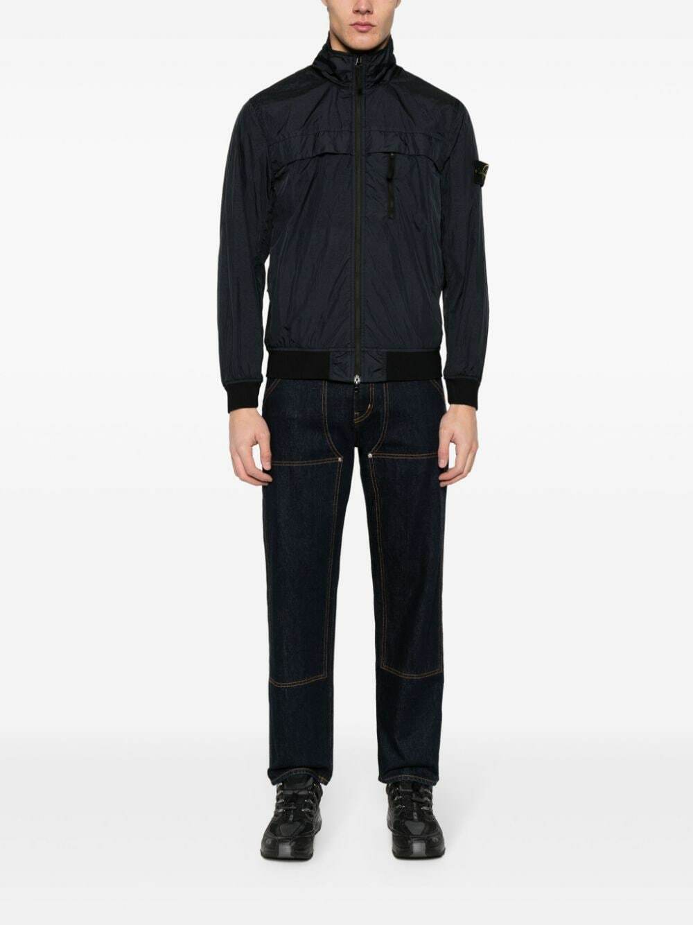 STONE ISLAND - Jacket With Logo