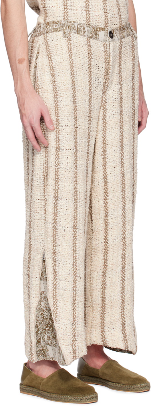 VITELLI SSENSE Exclusive Beige Trousers