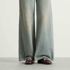 Acne Studios Women's Bassel Loafers in Dark Brown