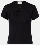 Coperni Cutout cotton T-shirt