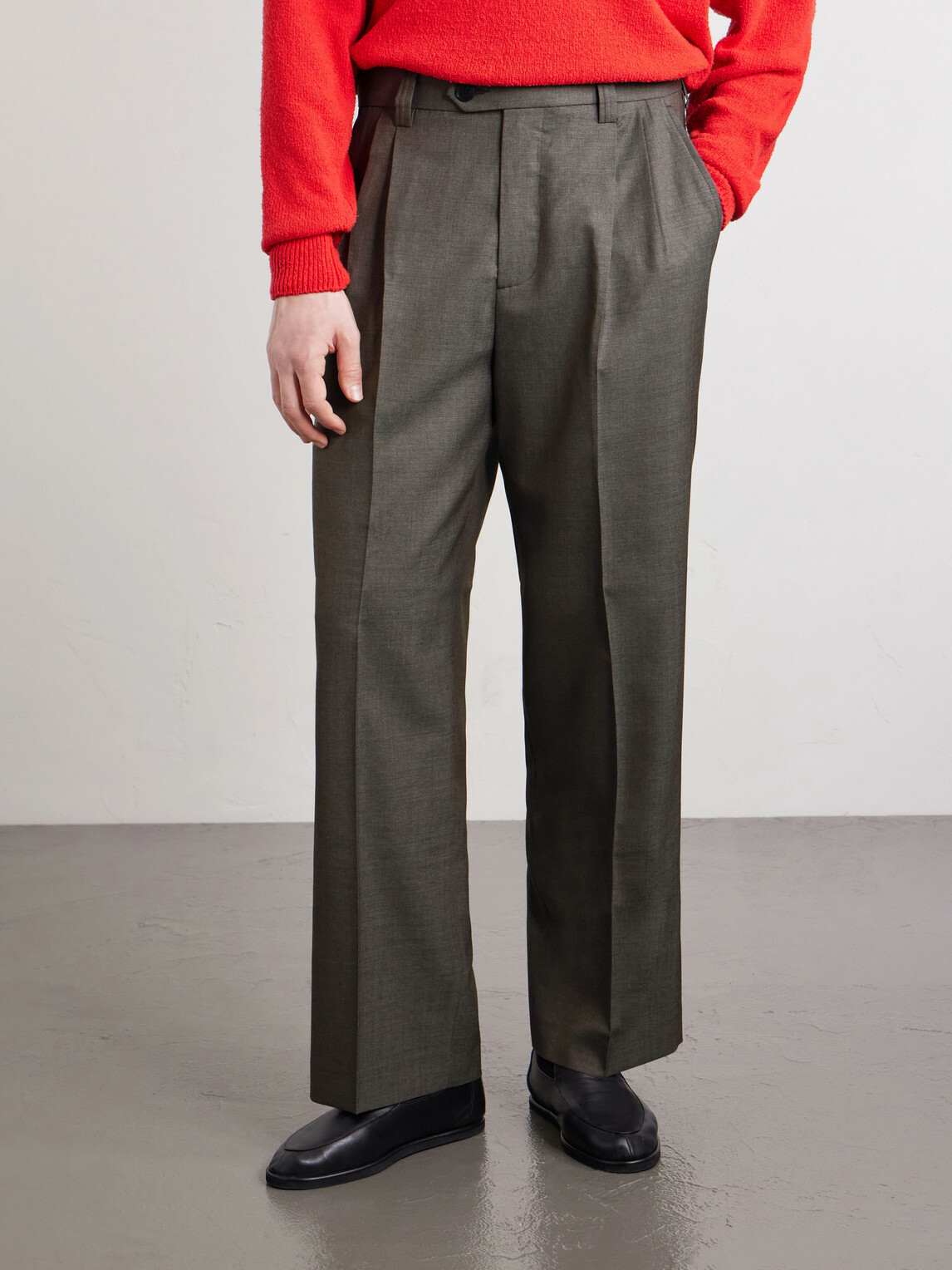 mfpen - Classic Wool Trousers - Gray