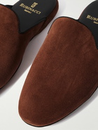 Rubinacci - Comfort Suede Slippers - Brown