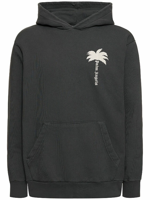 Photo: PALM ANGELS - The Palm Cotton Hoodie