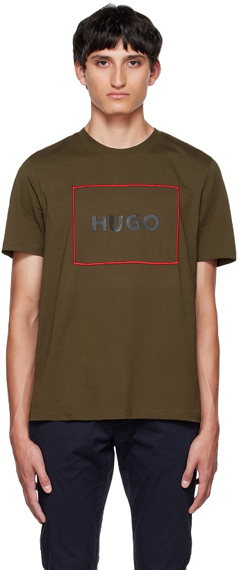 Photo: Hugo Khaki Dumex T-Shirt