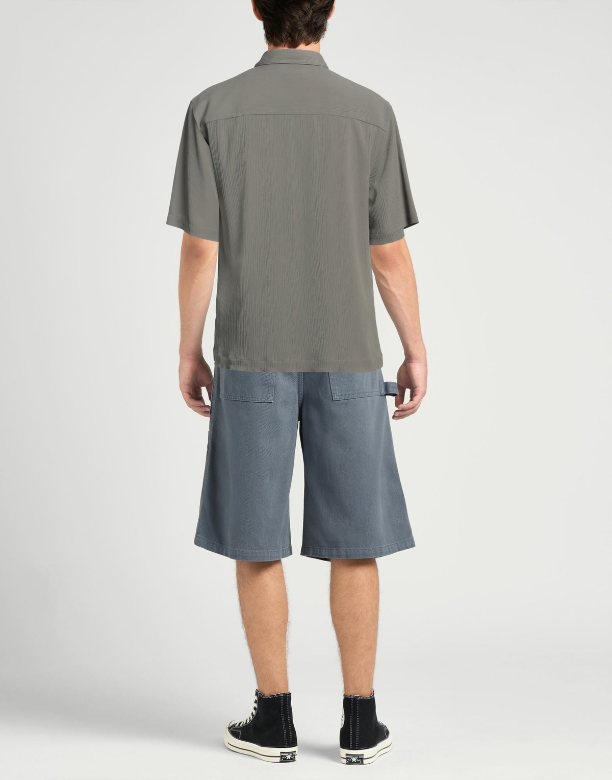 Sandro Mens Shirt in Grey