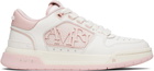 AMIRI Pink & White Classic Low Sneakers