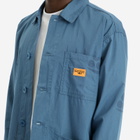 Service Works Men's Poplin Printed Chore Shirt in Slate