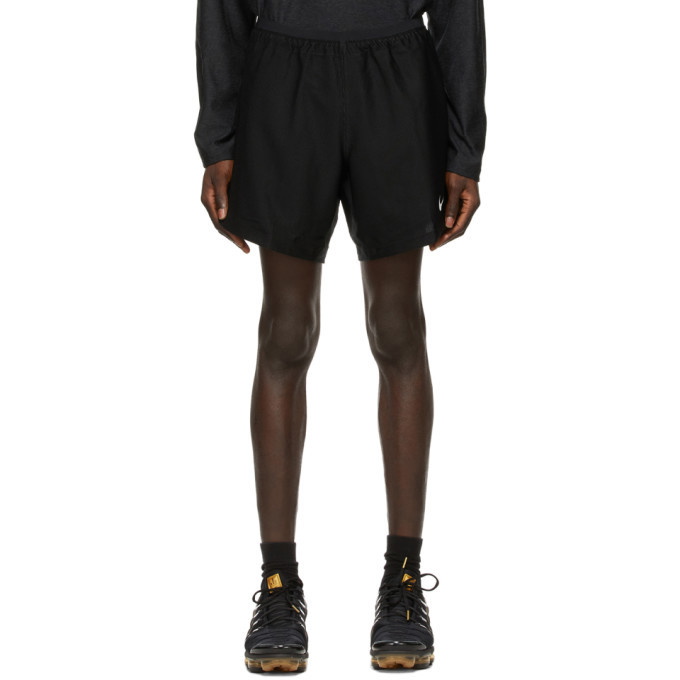 Photo: Nike Black Pique and Ripstop Pro Shorts