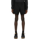 Nike Black Pique and Ripstop Pro Shorts