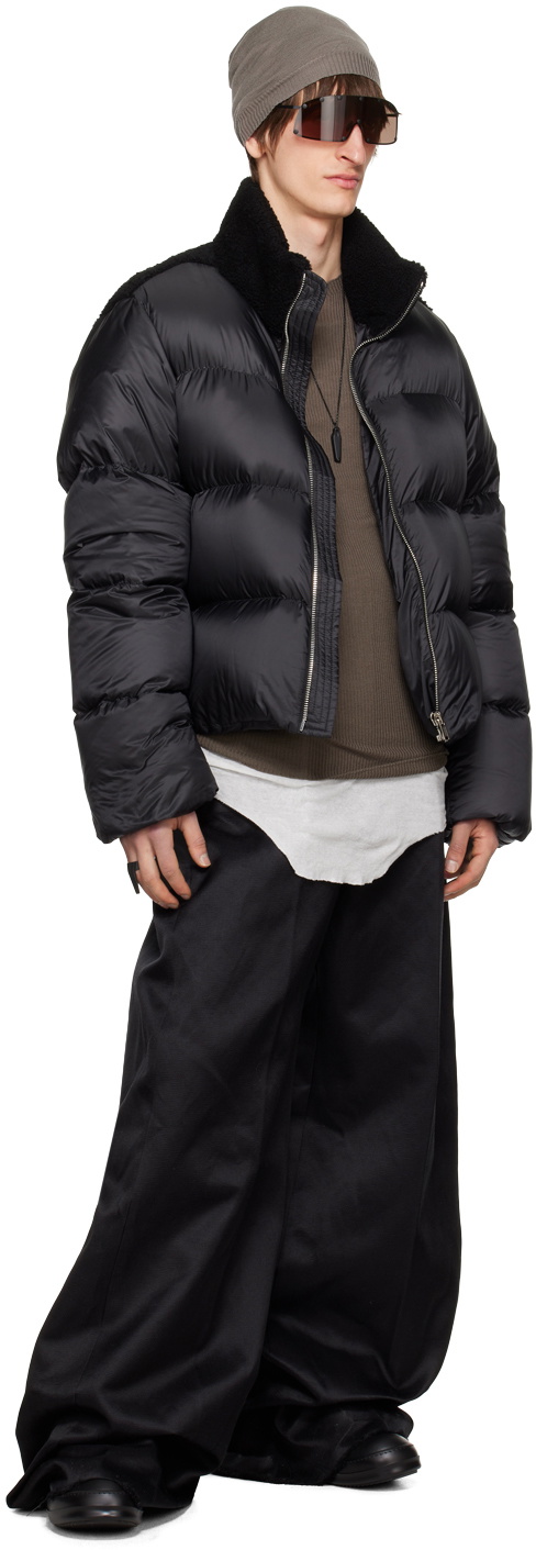 Rick Owens Black Jumbo Laced Sneakers