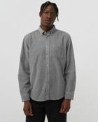 Portuguese Flannel Lobo Grey - Mens - Longsleeves