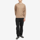 Dime Men's Wave Cable Knit Jumper in Tan