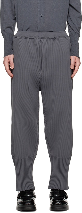 Photo: CFCL Gray Fluted 2 Trousers
