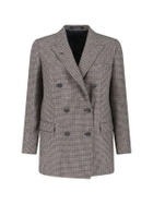 Tagliatore Double-breasted Virgin Wool Blazer