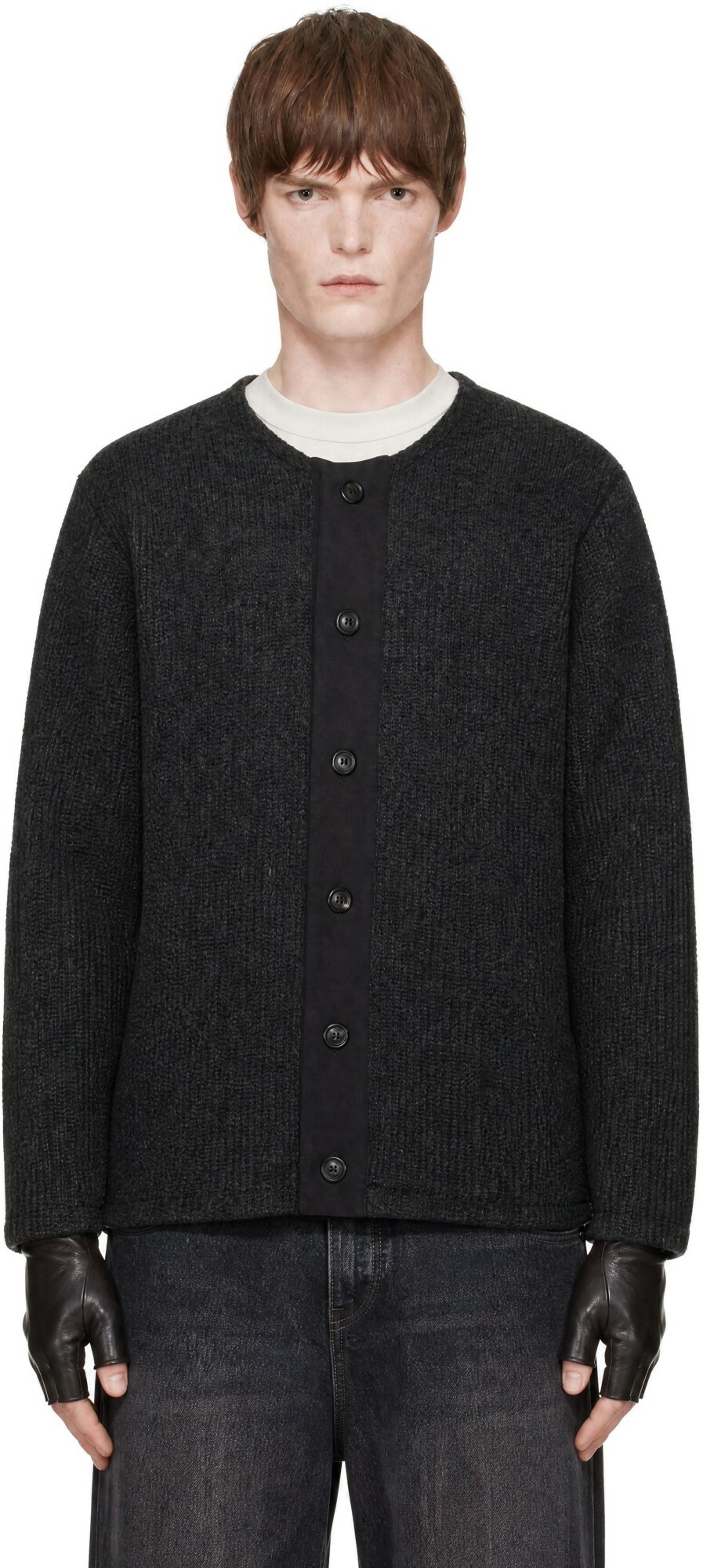 OUR LEGACY Gray Liner Cardigan