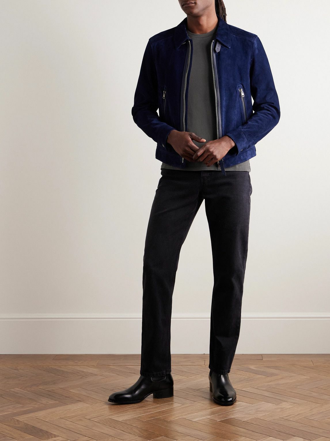 TOM FORD - Slim-Fit Cold-Dyed Cotton-Jersey T-Shirt - Gray