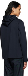 Comme des Garçons Homme Deux Navy Polyester Hoodie