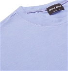 Giorgio Armani - Slim-Fit Stretch-Jersey T-Shirt - Men - Lilac
