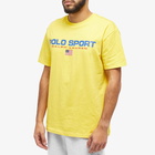 Polo Ralph Lauren Men's Polo Sport Logo T-Shirt in Canary Yellow