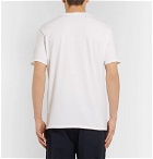 J.Crew - Garment-Dyed Printed Cotton-Jersey T-Shirt - Men - White