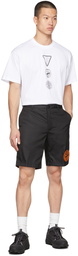 Burberry Black Shark Patch Shorts