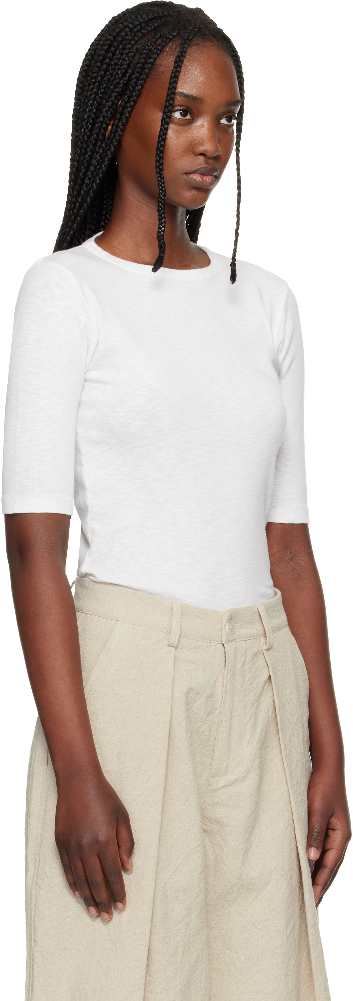 YMC Off-White Earth T-shirt