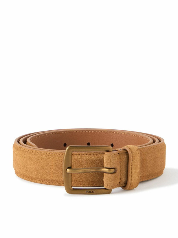 Photo: Polo Ralph Lauren - 3.2cm Suede Belt - Neutrals