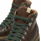 Visvim Men's Whymper Hiking Boots in Dk Brown