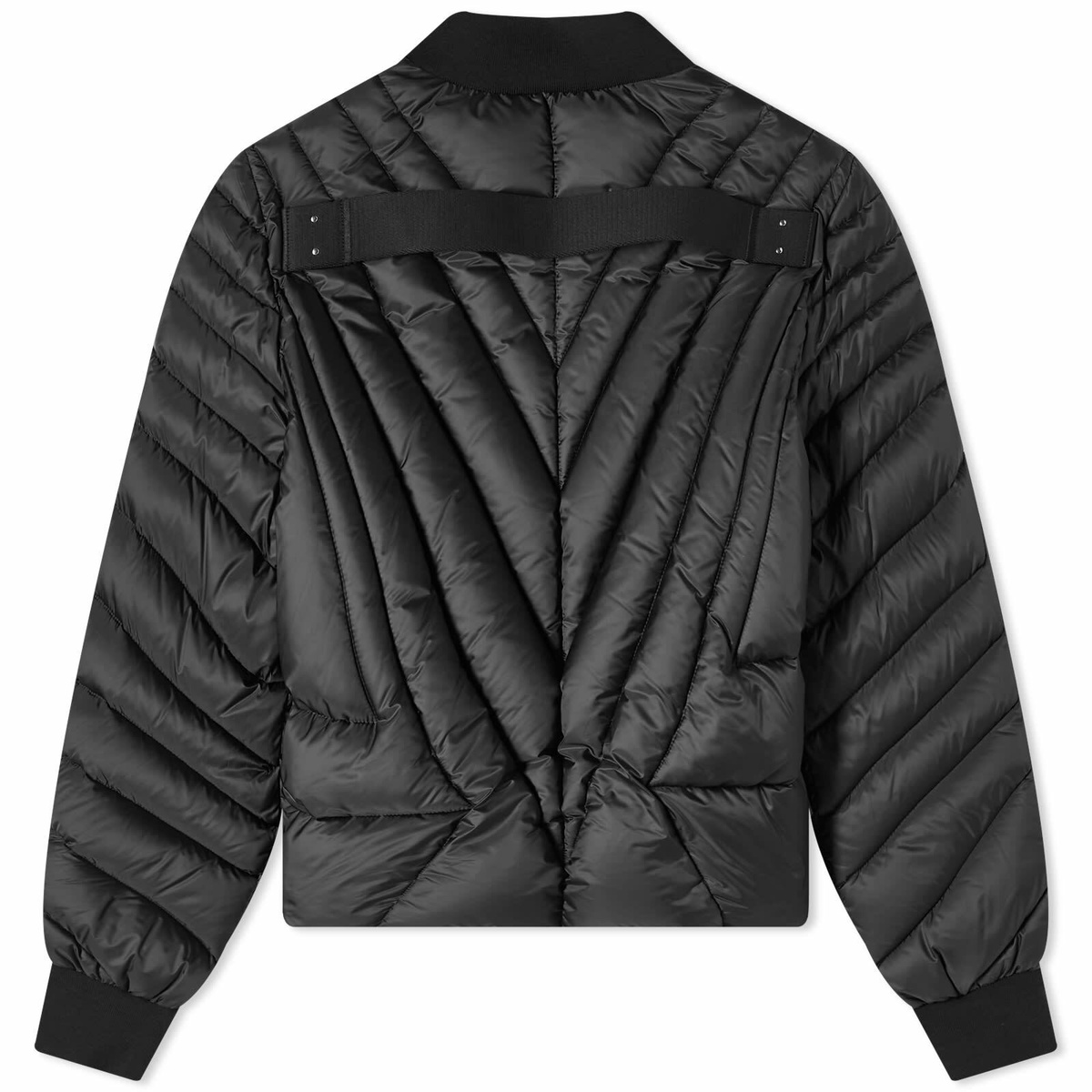 Rick Owens x Moncler Genius Radiance Flight Jacket in Black Rick Owens