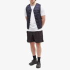 Taion Men's V-Neck Down Vest in Navy