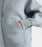 Adidas by Stella McCartney Scuba jersey zip-up hoodie