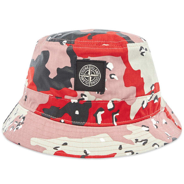 Photo: Stone Island 3C+PU Desert Camo Bucket Hat