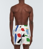Arrels Barcelona Printed swim shorts